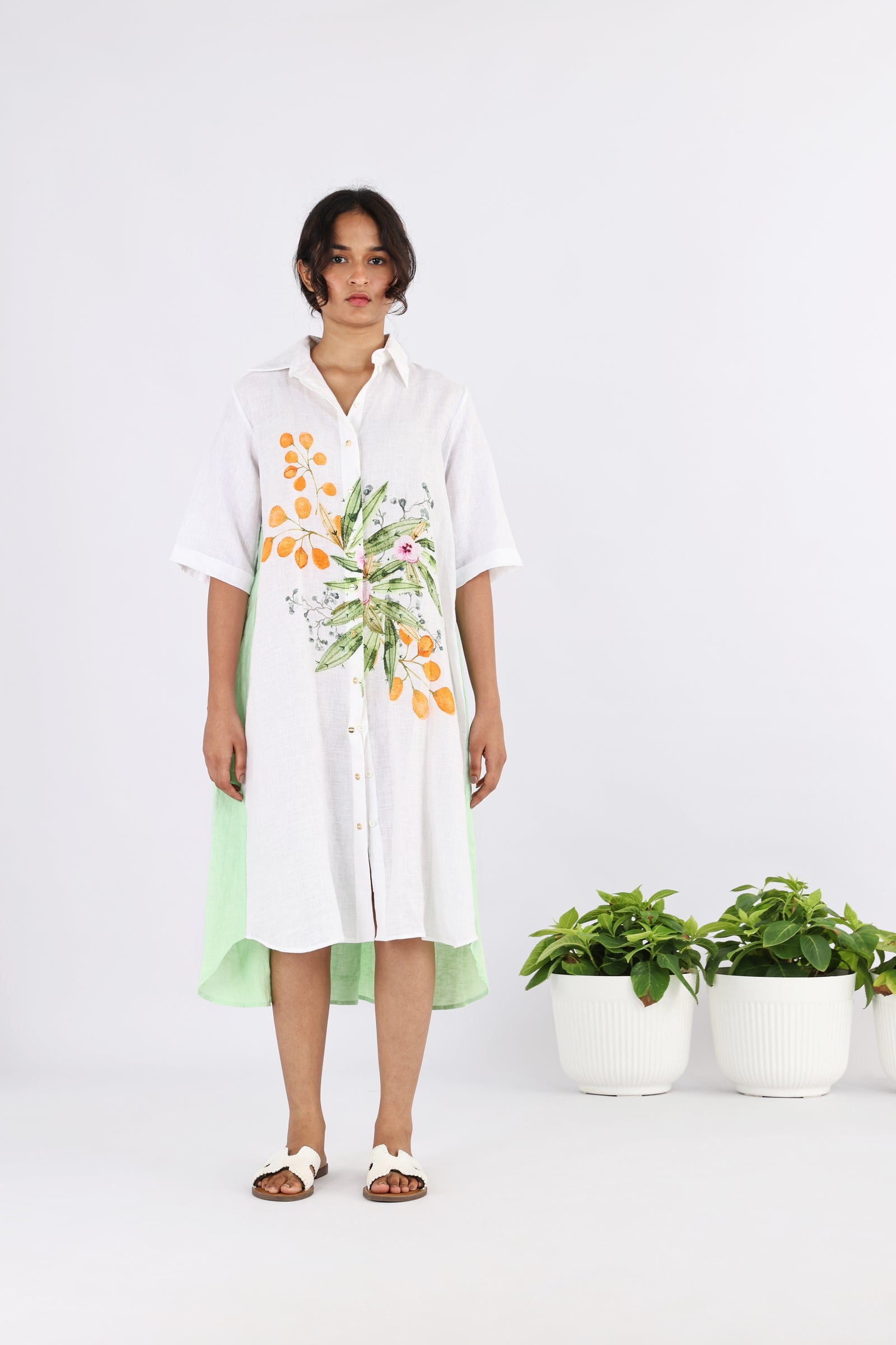 The begonia burst dress