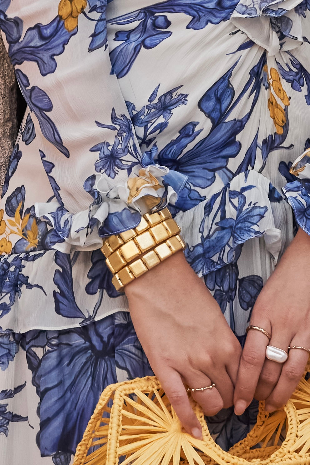 Mirage Zo Stack - 18k gold plated, Anti Tarnish (Set of 3)