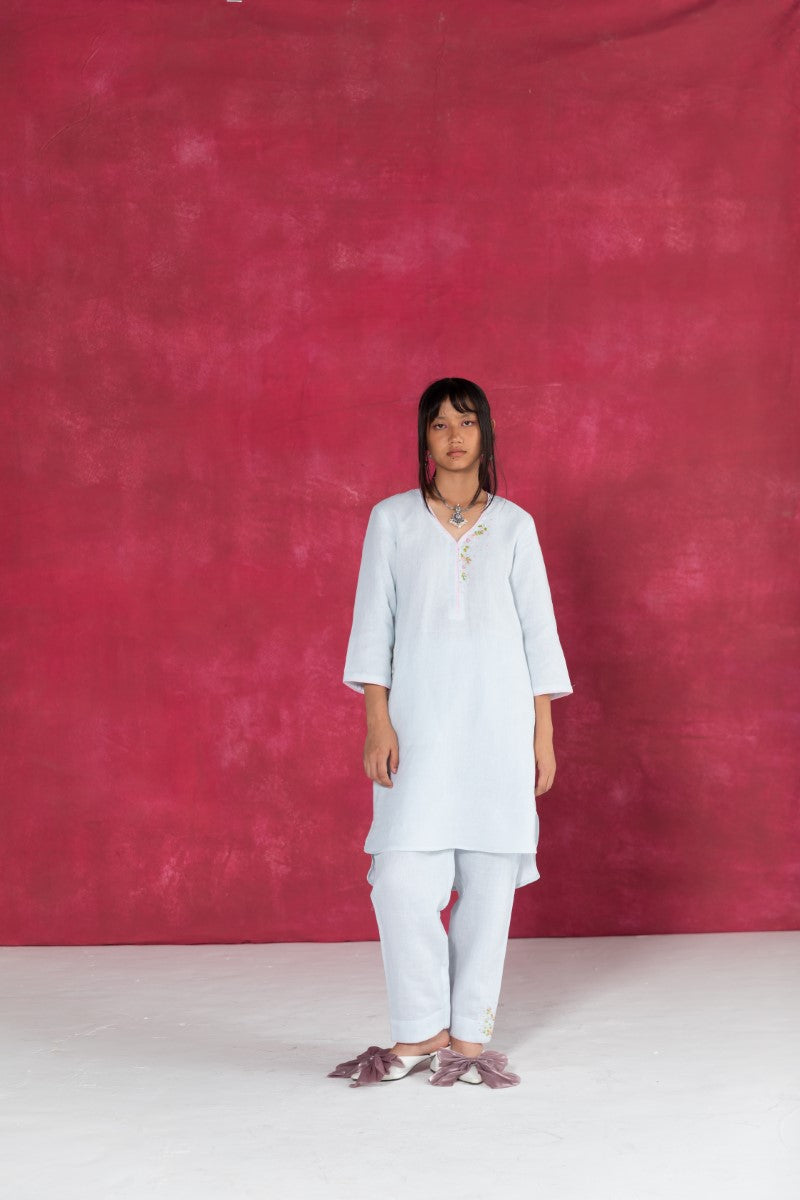 Stunning Pastel Blue Co-Ord Set