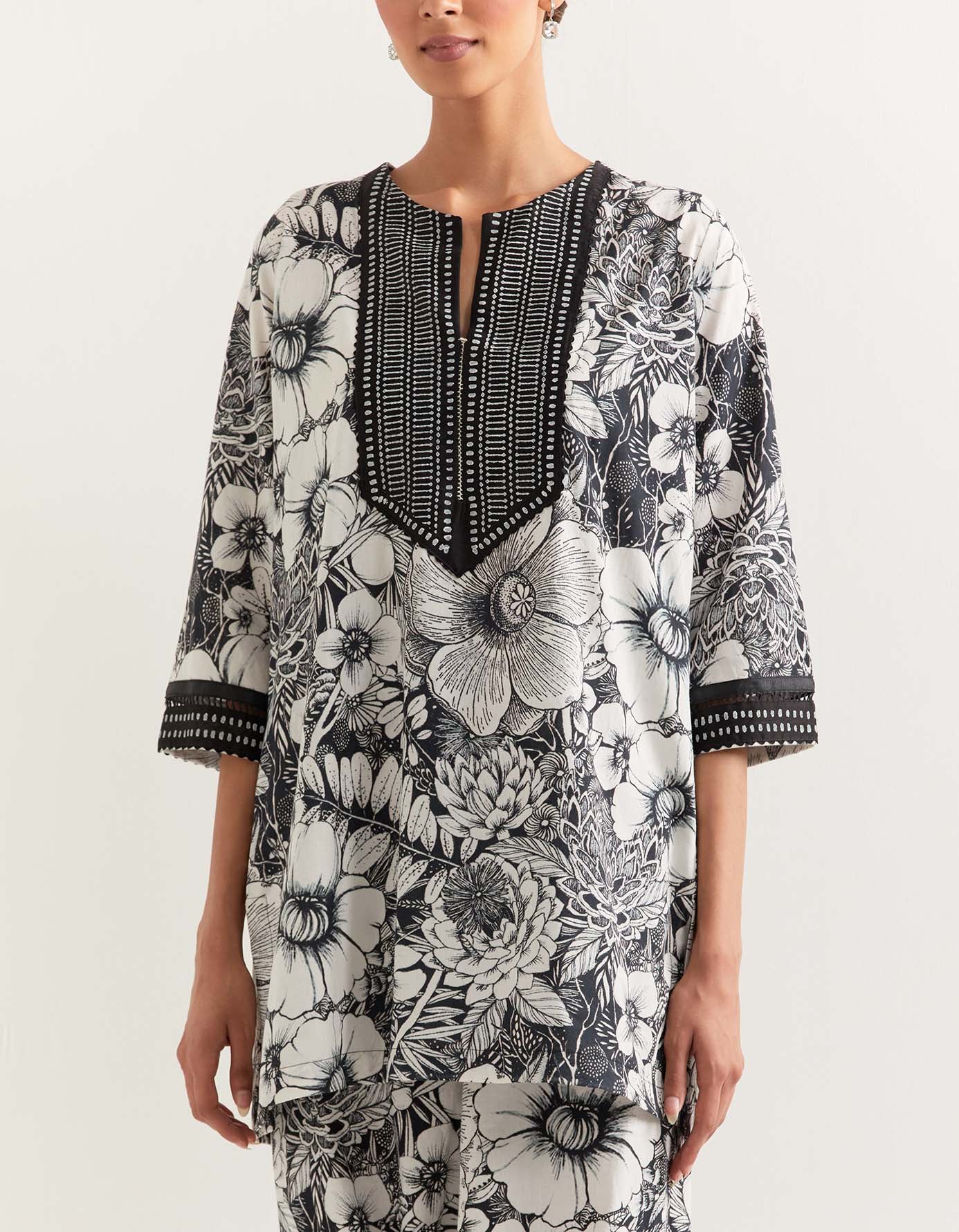 Cotton printed co-ord