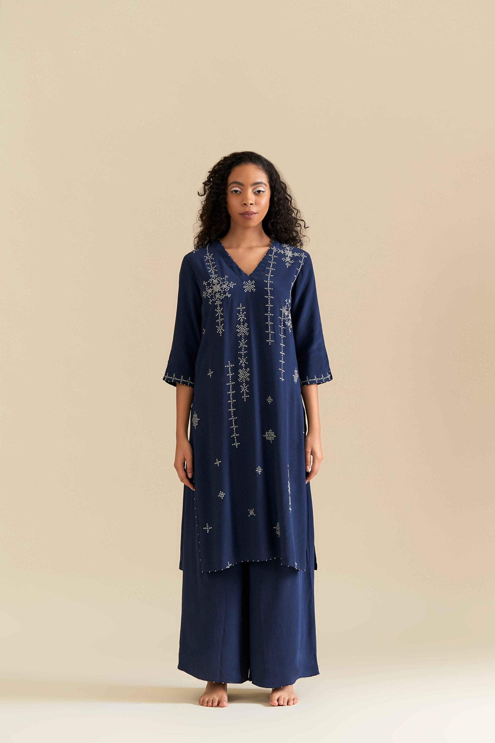 Samburu Embroidered Kurta Set