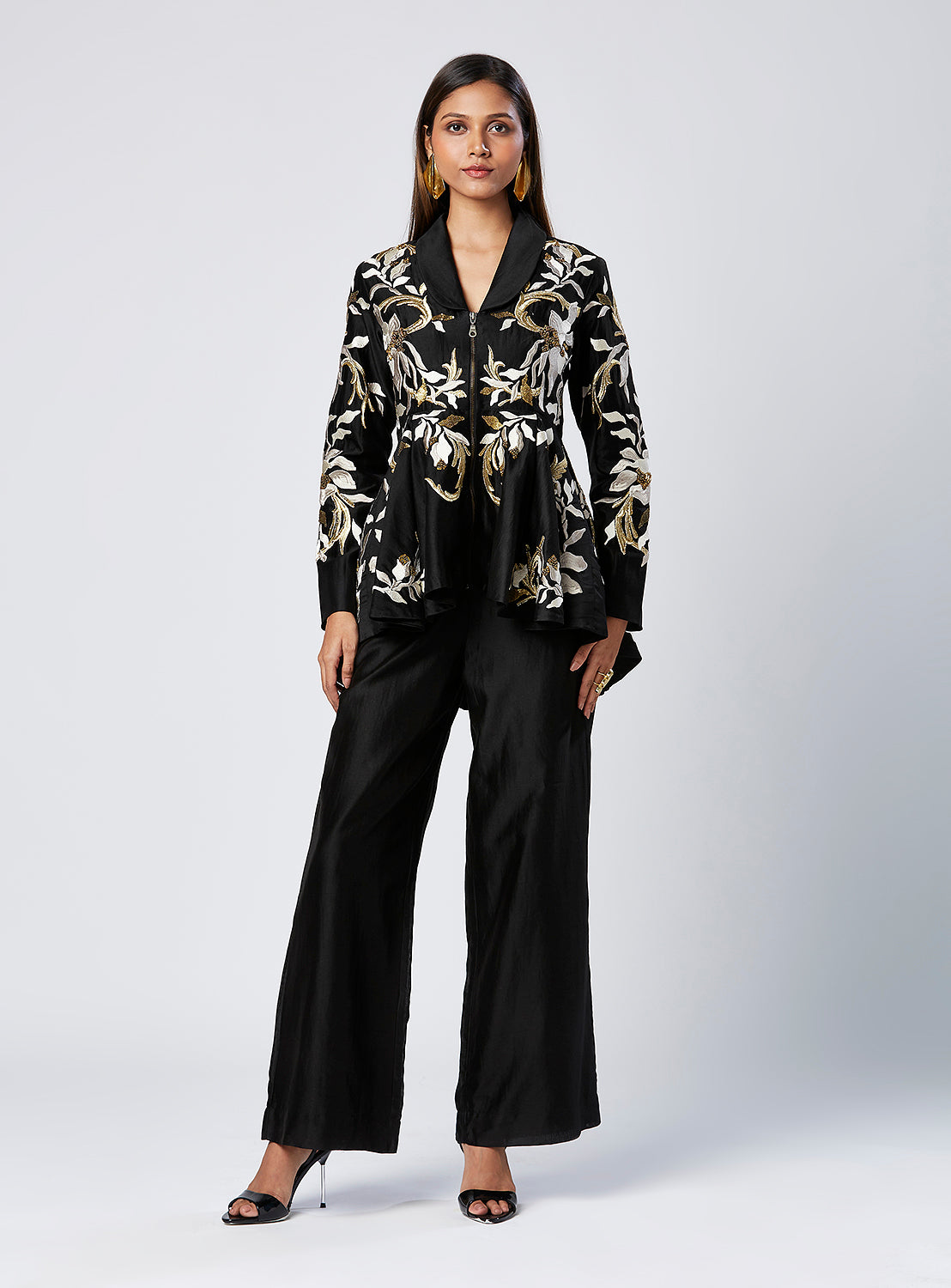 Dalton - Perfect Peplum Pant Set