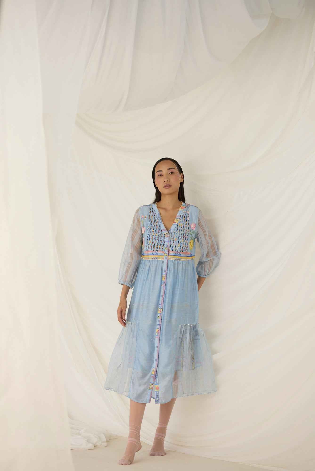 Celeste Smocked Tunic