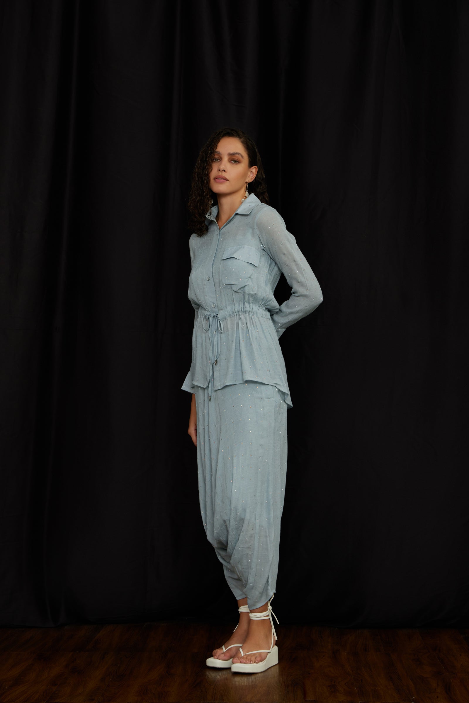 Drawstring Shirt Set ( ENT/1017 )