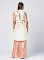 Leena - Pastel Sleeveless Tunic & Pants + Stole