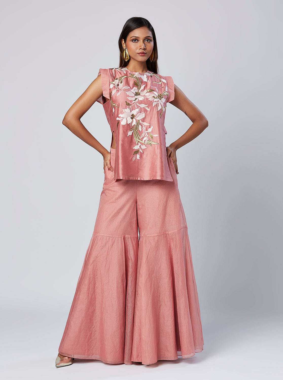 Kanak - Flapped Top + Sieve Gharara