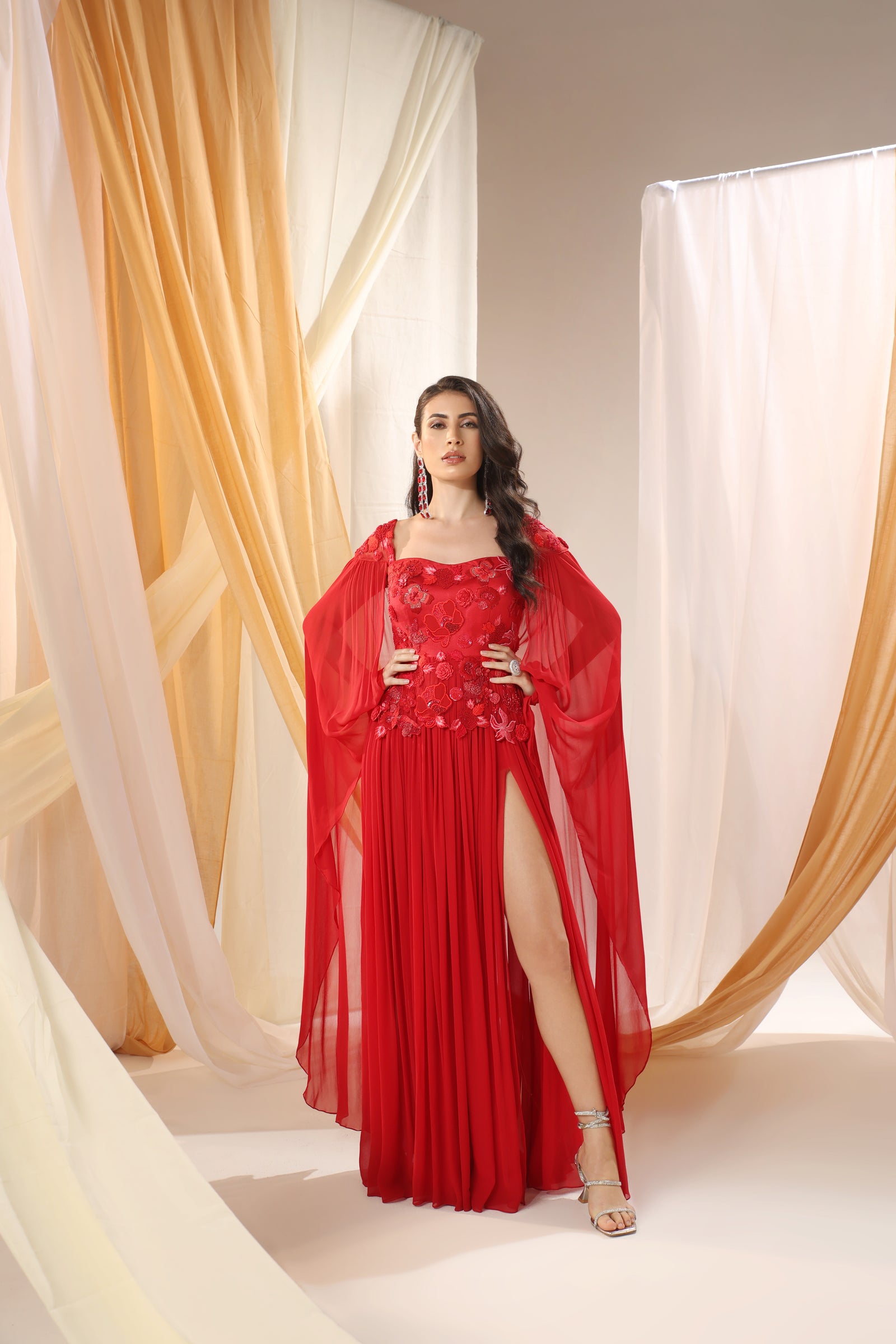 The Scarlet Red Gown