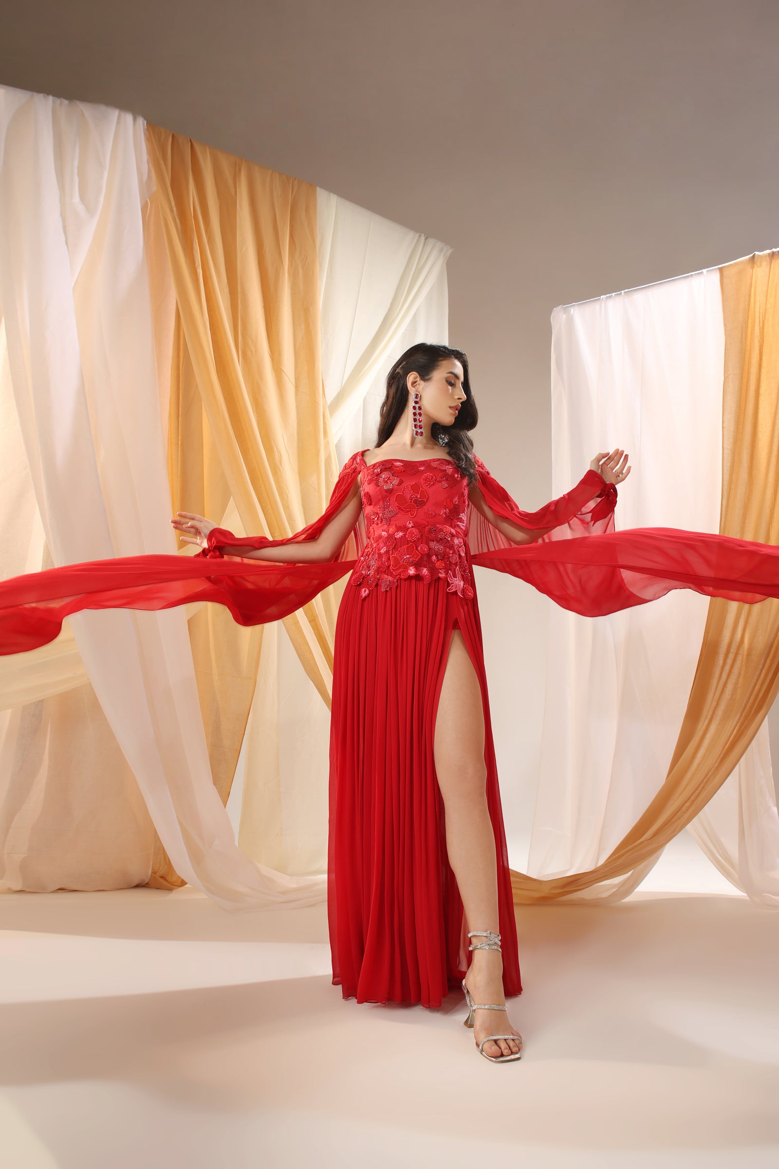 The Scarlet Red Gown