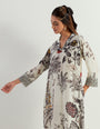 Saaya printed tunic with stretch cotton pants