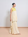 A Sequins Georgette Embroidered Band Gharara