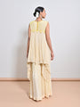 A Sequins Georgette Embroidered Band Gharara