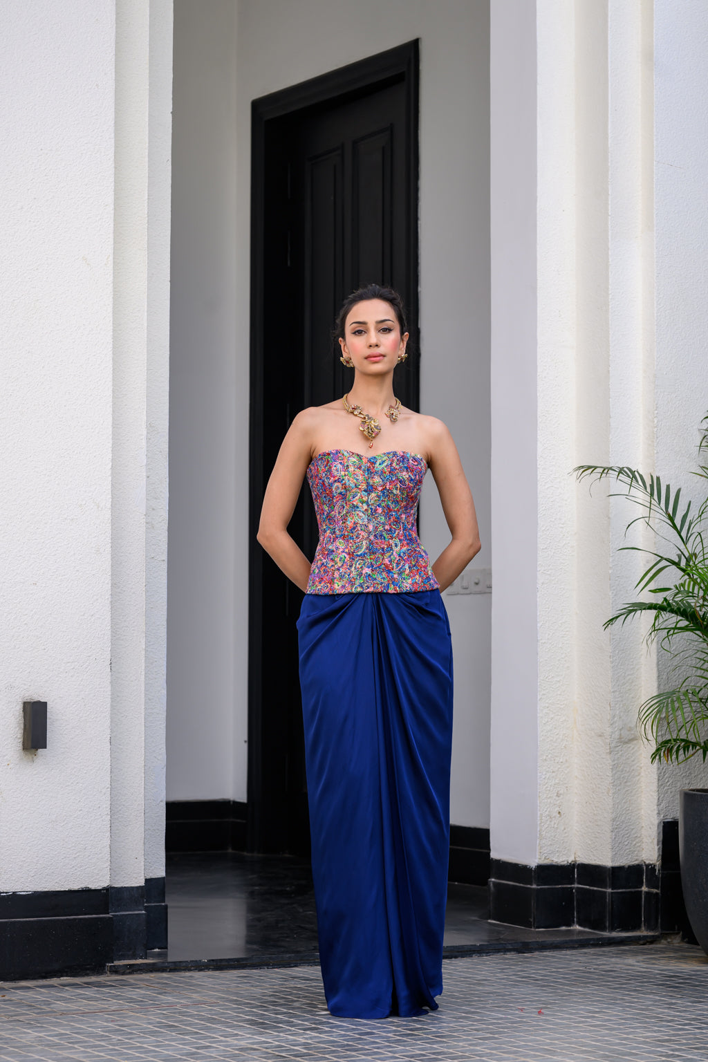 Iris Corset Skirt Set