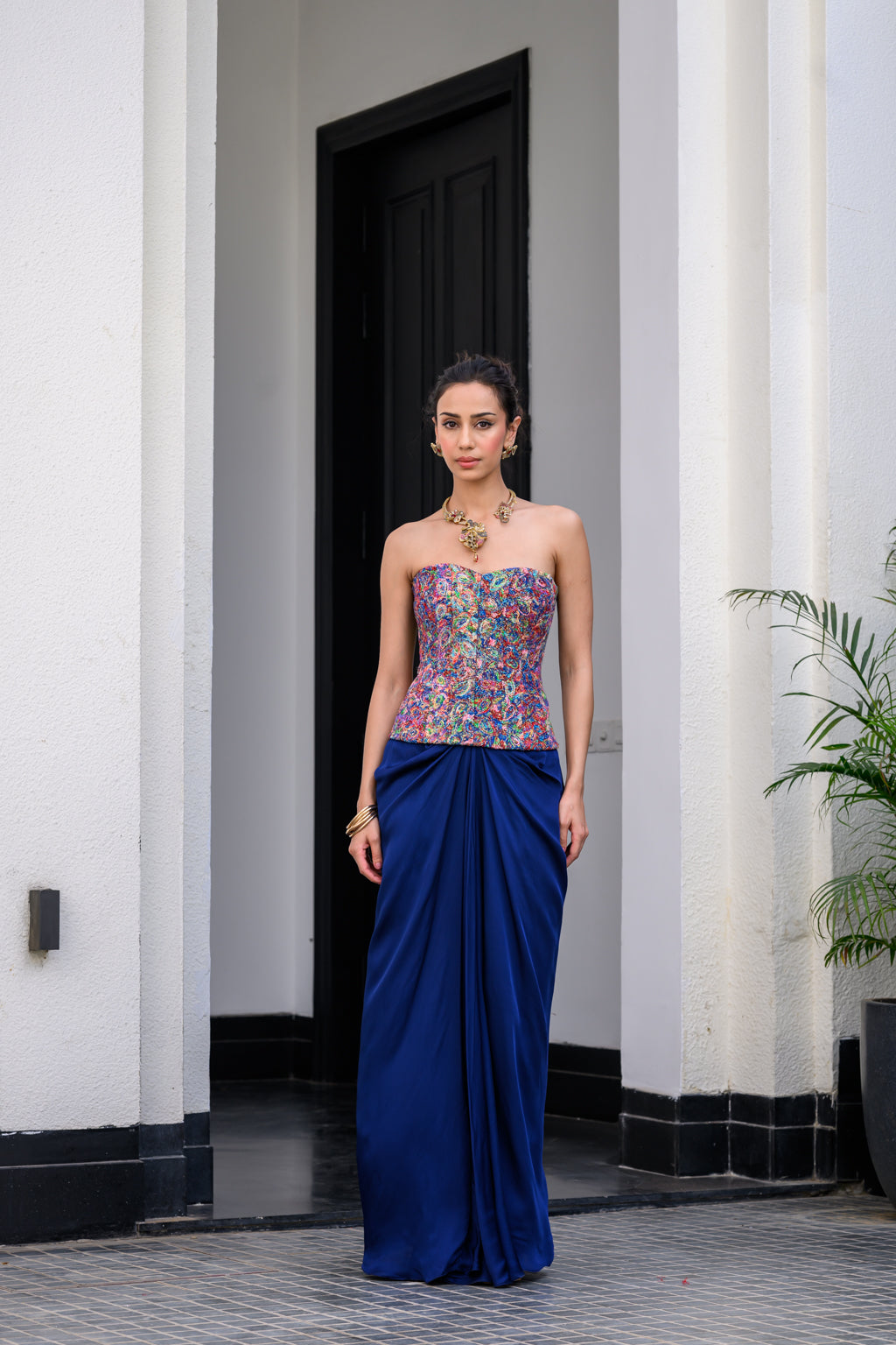 Iris Corset Skirt Set