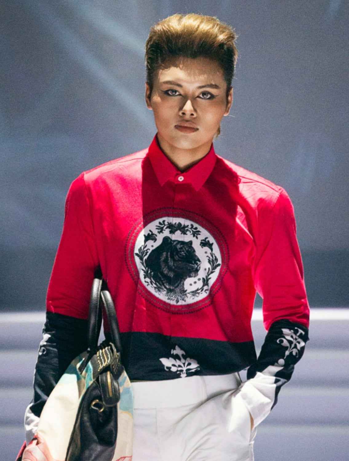 Sher Signature Printed Shirt