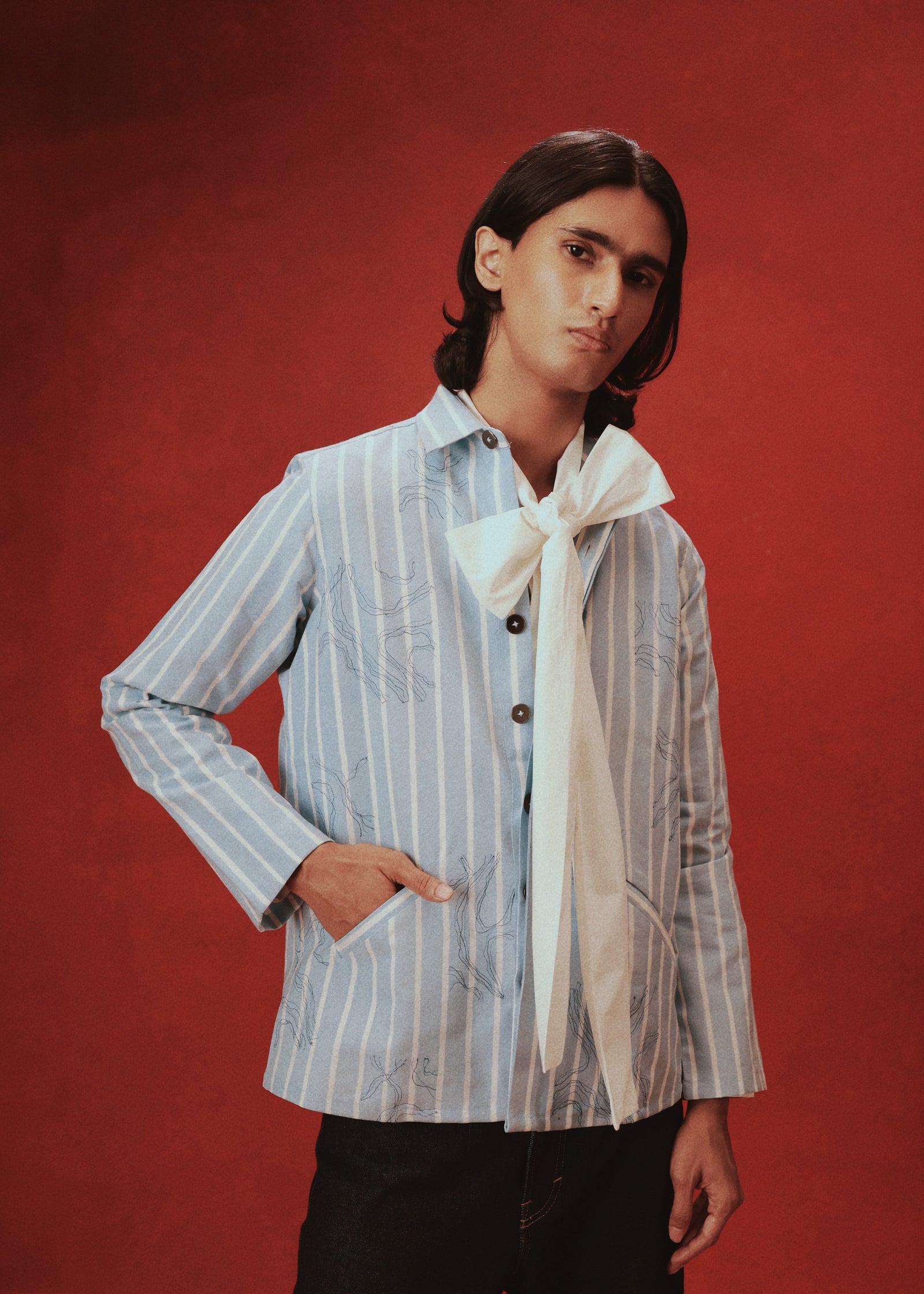 Sapphire Horizon Shacket