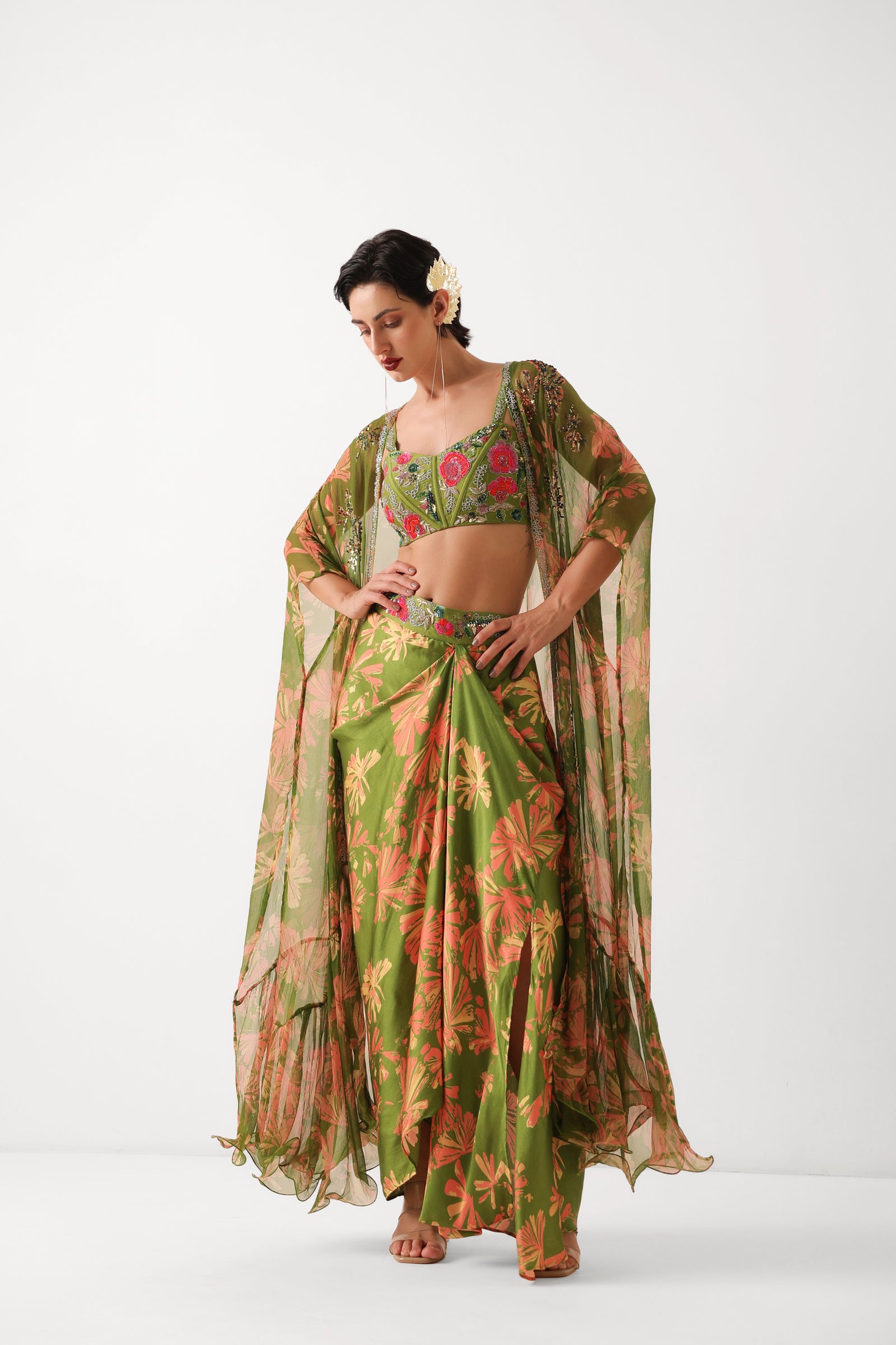 The Avacado Green Teriza Set