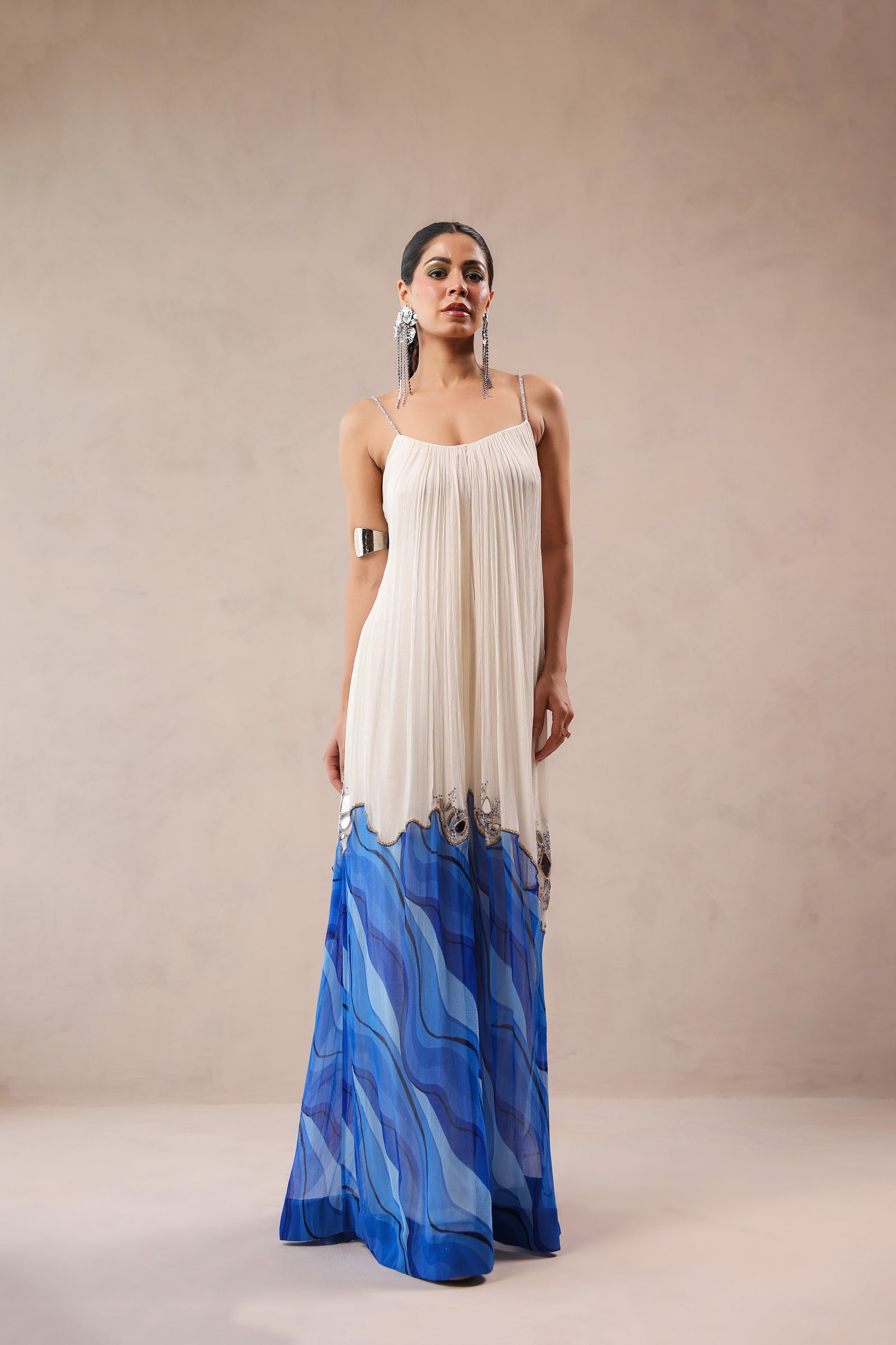 The L.A Bling Mirror ruched jumpsuit