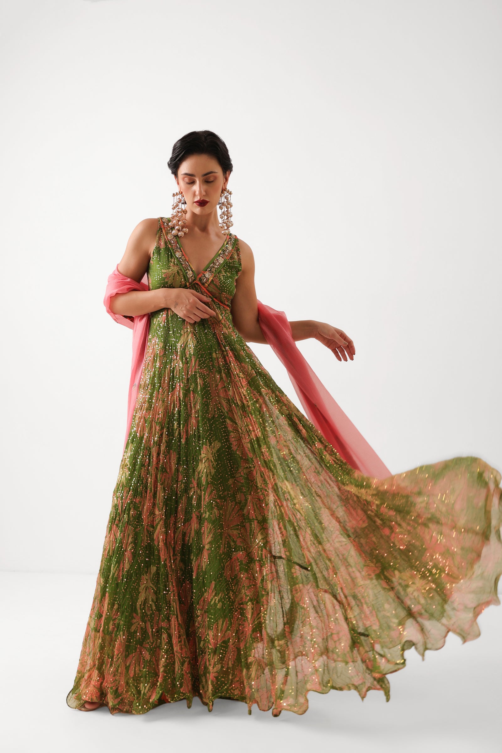 Subo-drishti Anarkali Set