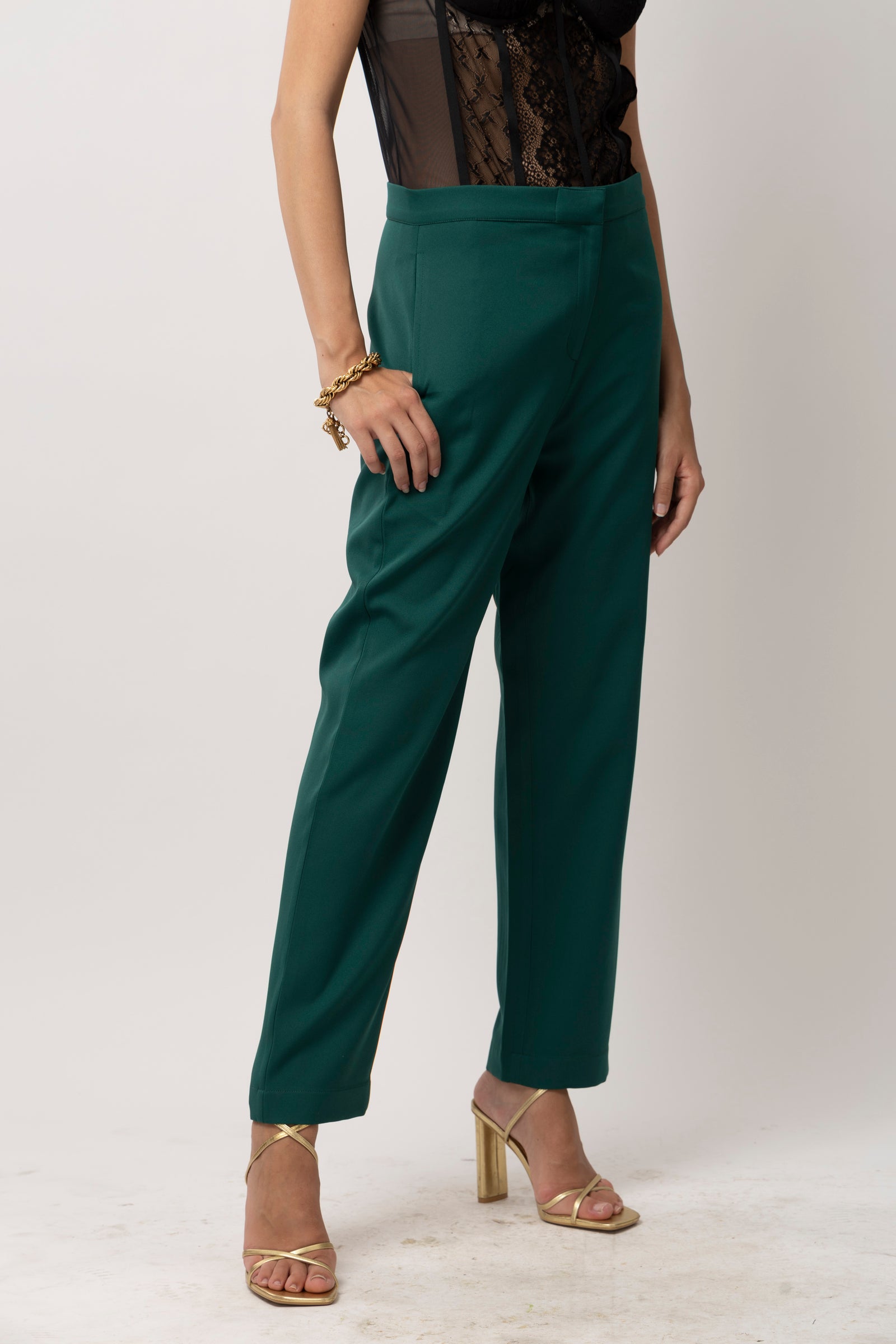 Modern Maven Green Trouser