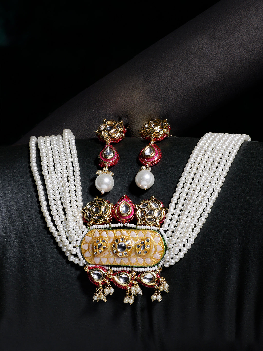 Rooh-e-Shaam Haar with Earrings