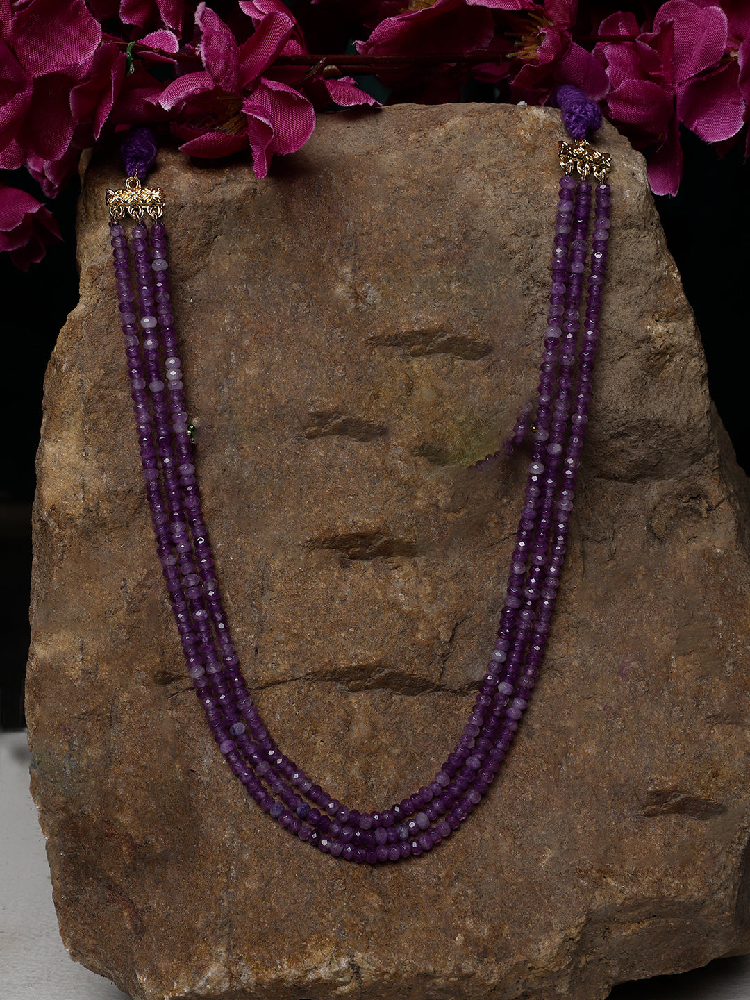 Zulmat Charm layered necklace