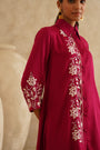 Raspberry Red Assymetric
Tunic Set