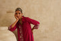 Raspberry Red Assymetric
Tunic Set
