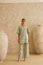 Sage Garden Embroidered
Tunic Set