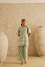 Sage Garden Embroidered
Tunic Set