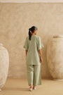 Sage Garden Embroidered
Tunic Set
