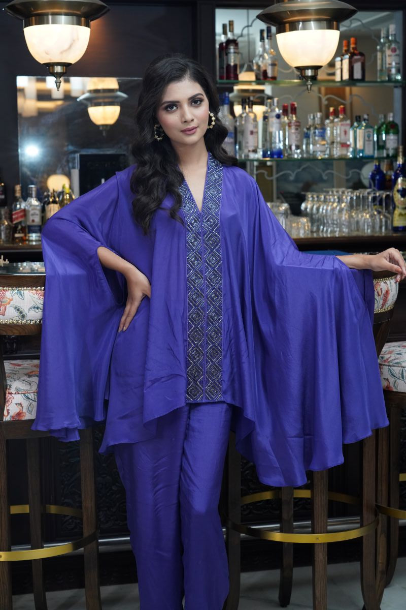 A Smocked Top Paired With Pants