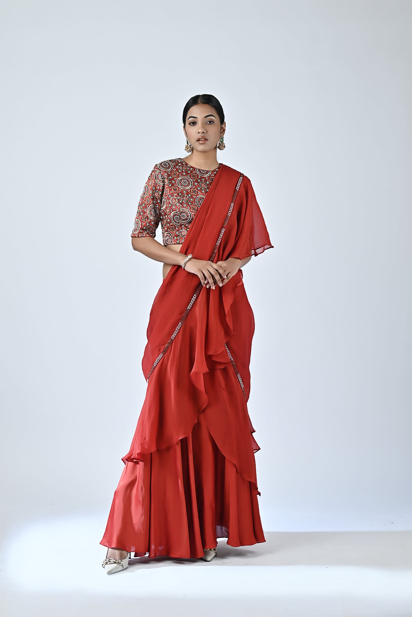 Sarge Drape Saree