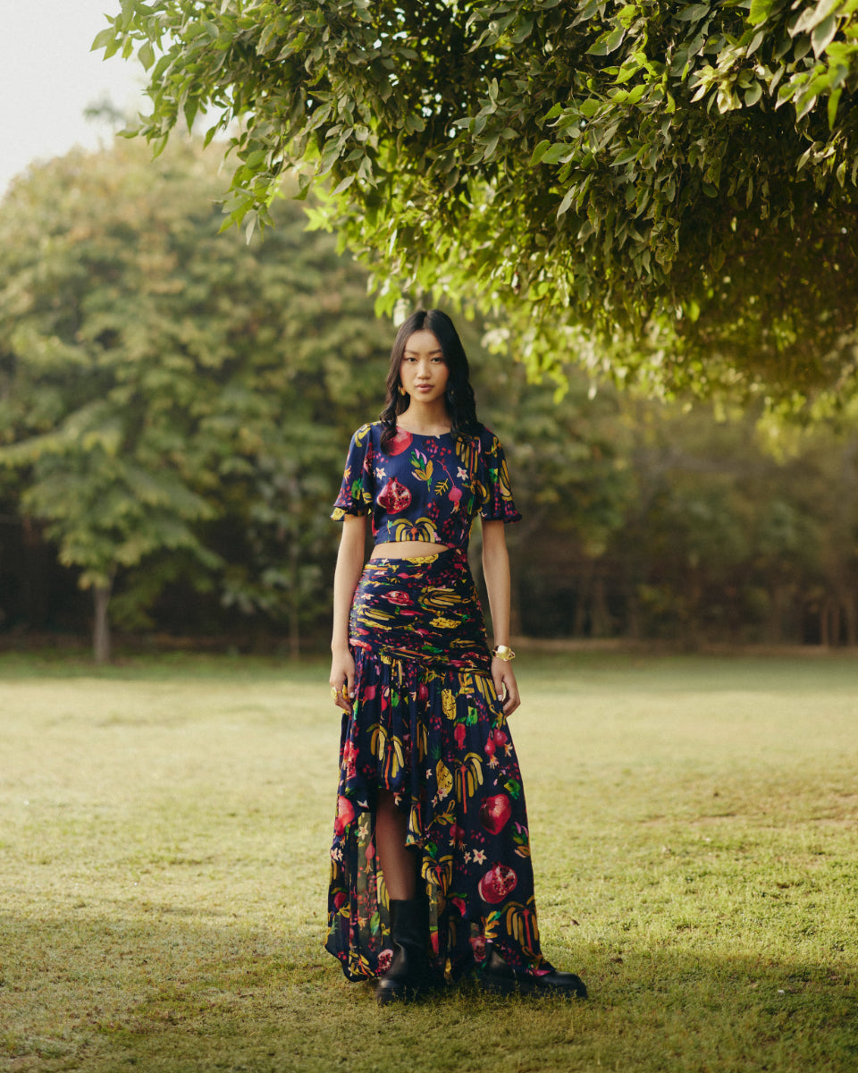 Ewoke Blue Maxi Dress