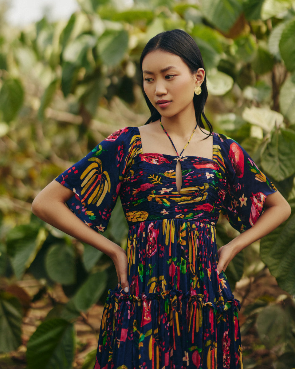 Ewoke Blue Mini Dress