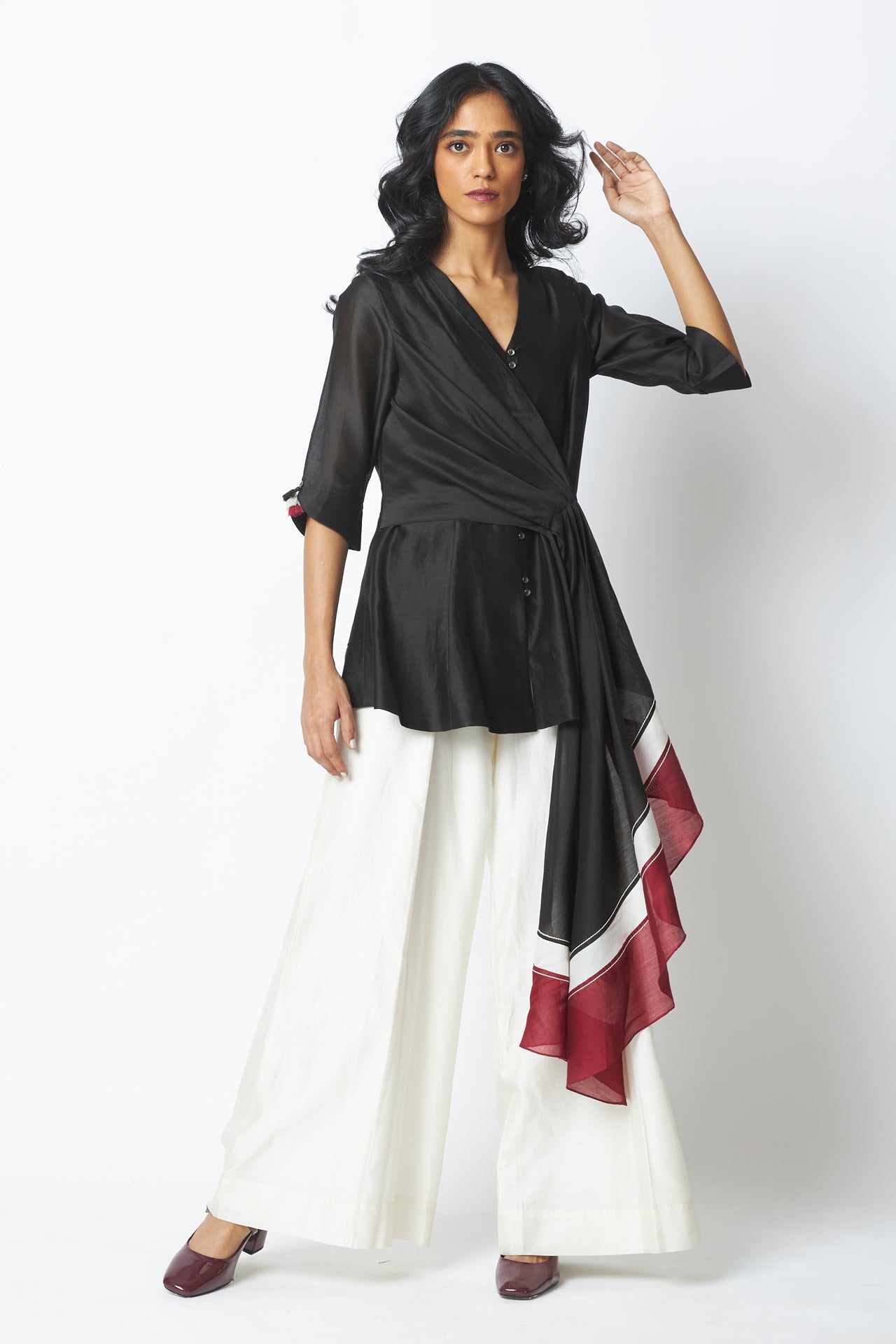 Shefali - The Steppe Top + Wide Leg Pants