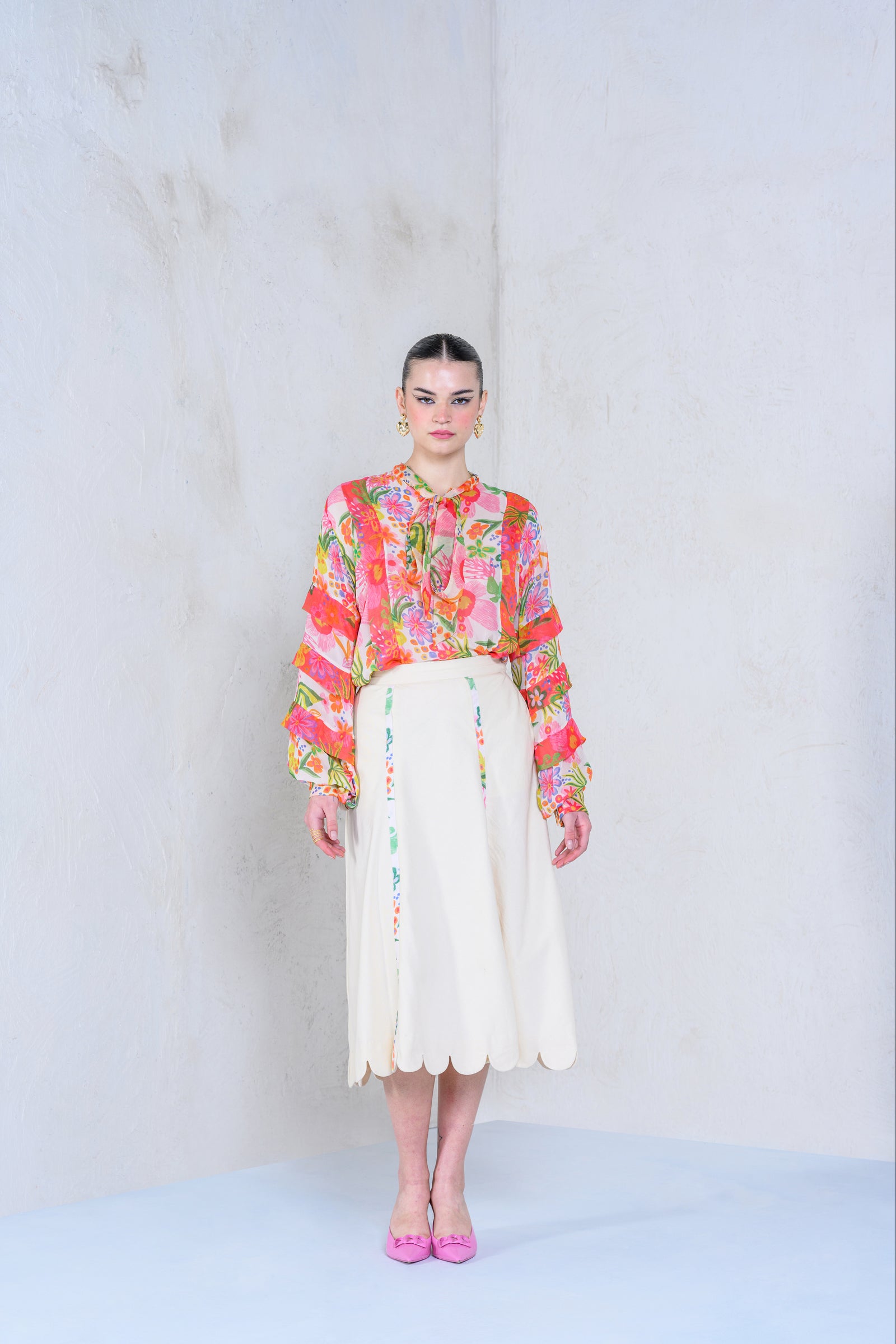 Botanical Magic Organza Shirt