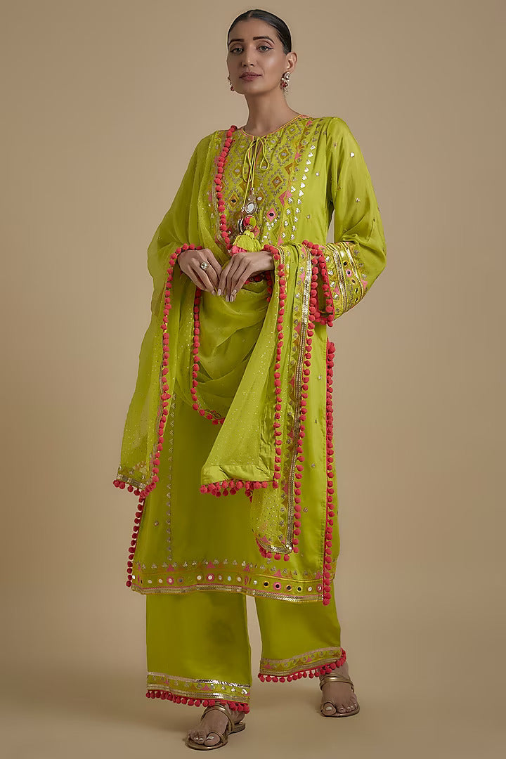 Nishika Long Kurta with Palazo
