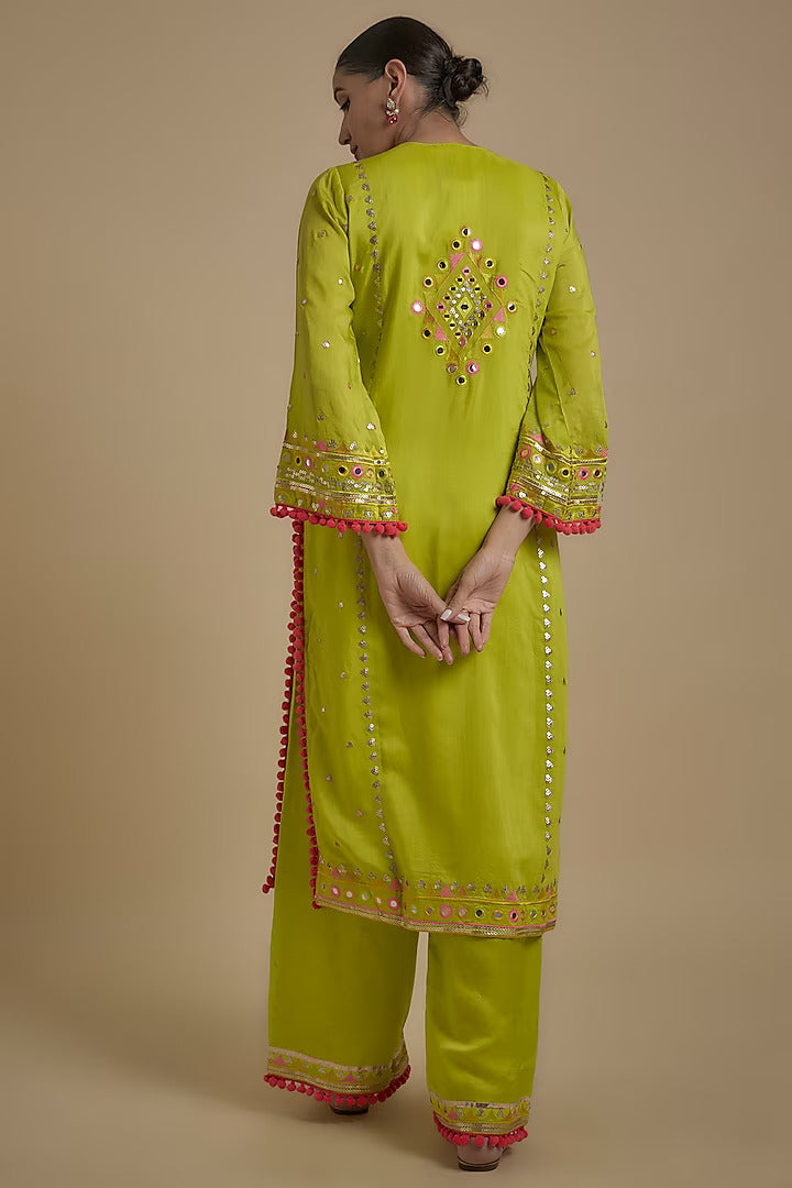 Nishika Long Kurta with Palazo