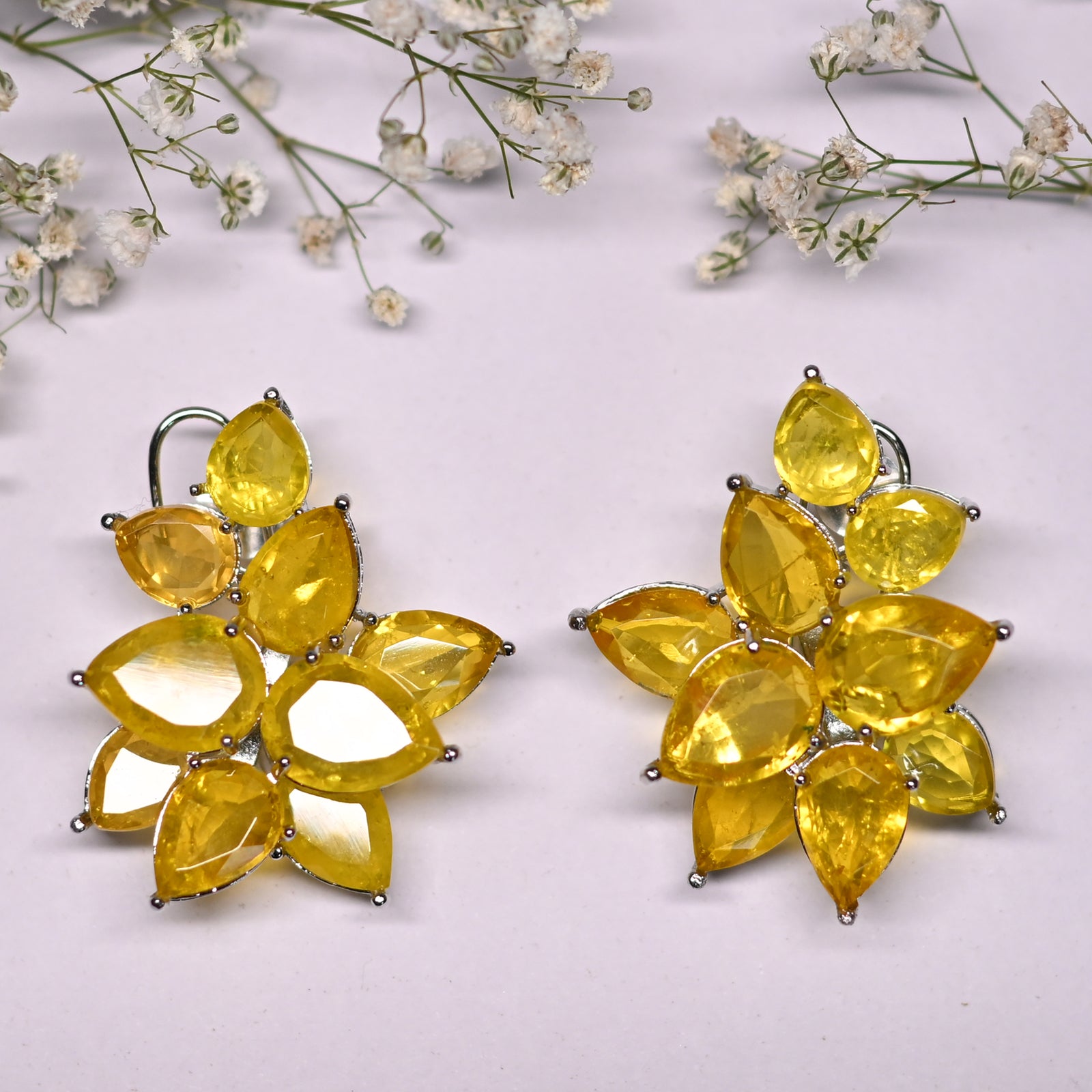 Luxurious Onyx Studs