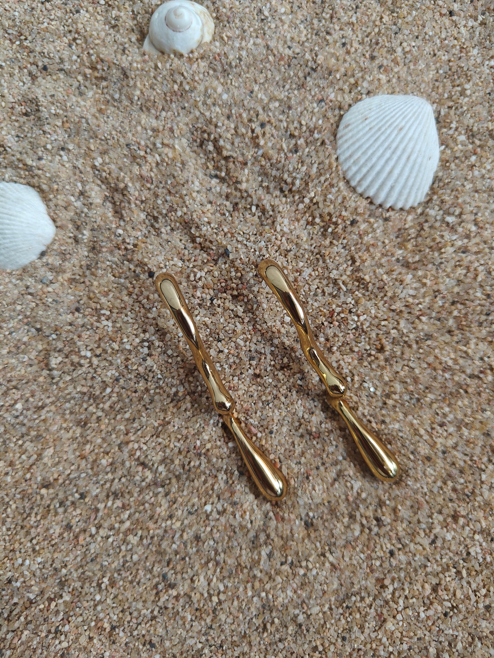 Gatherings And Party Nights, These 18Kgold Earrings