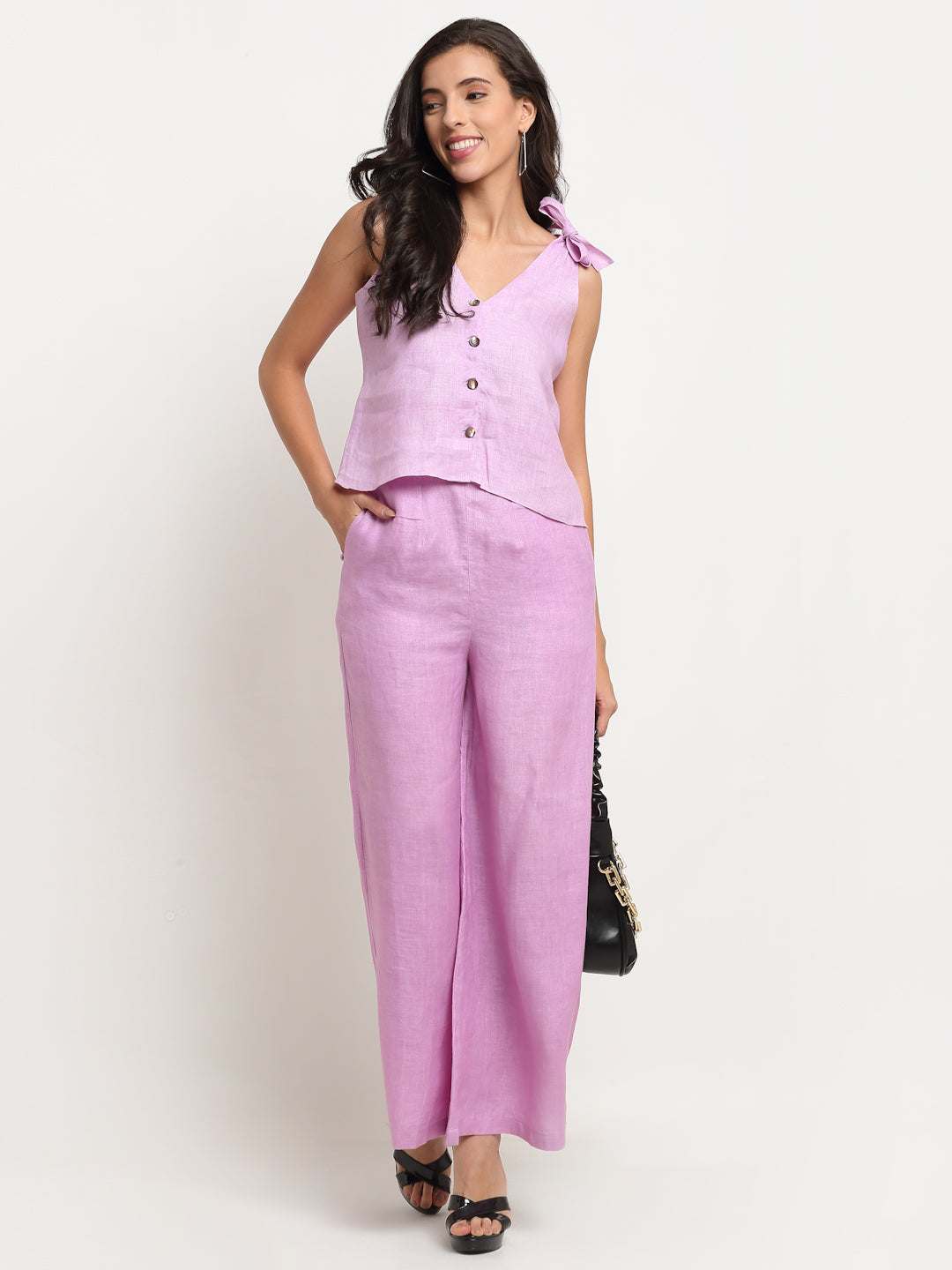 Lilac Hemp Coord Set