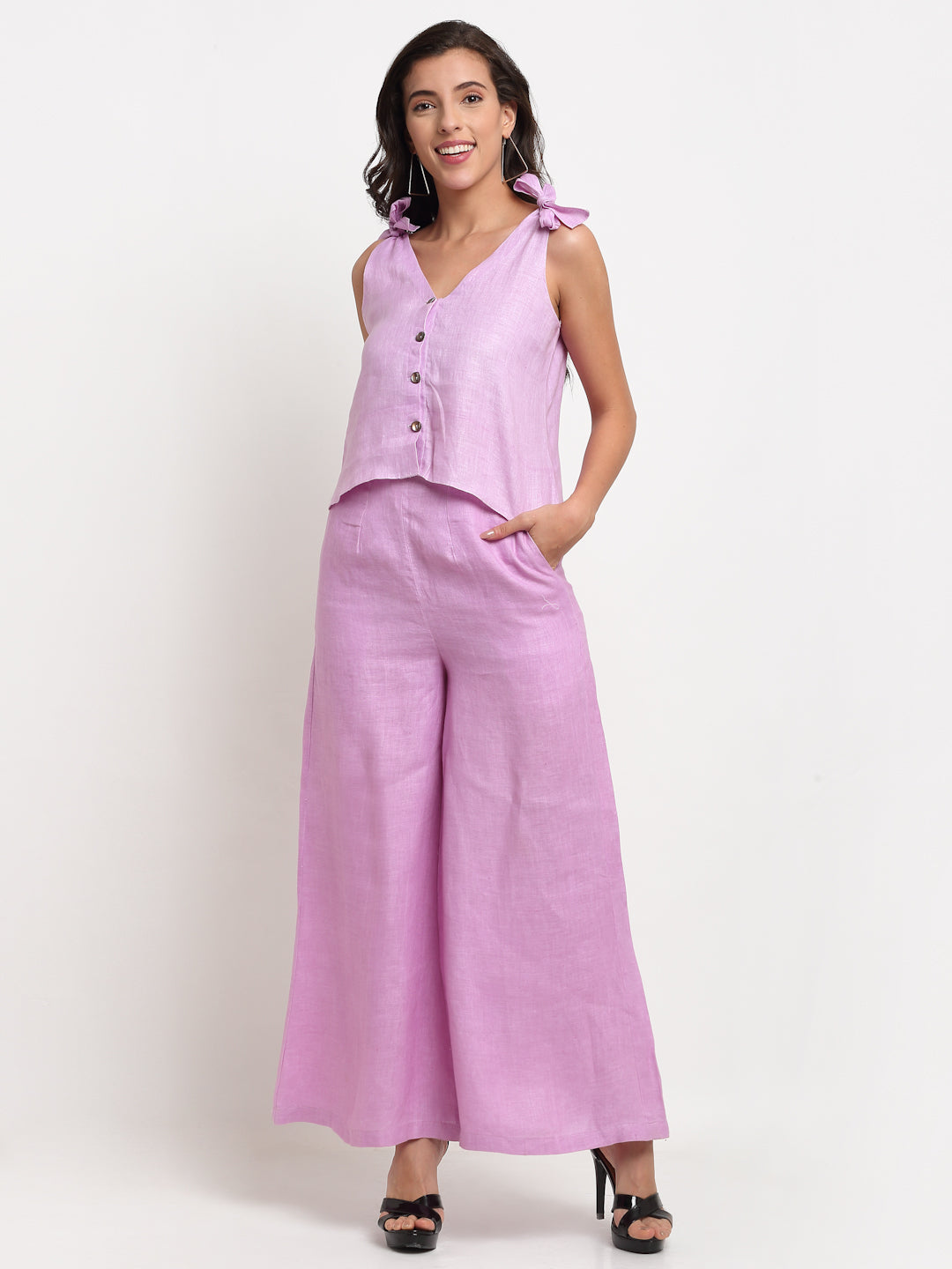 Lilac Hemp Coord Set