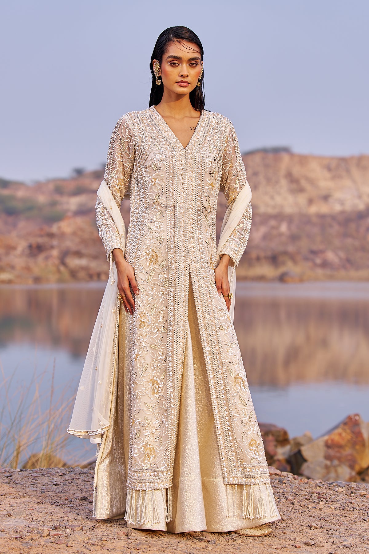 Utsav chamakate jalsaa lehenga set