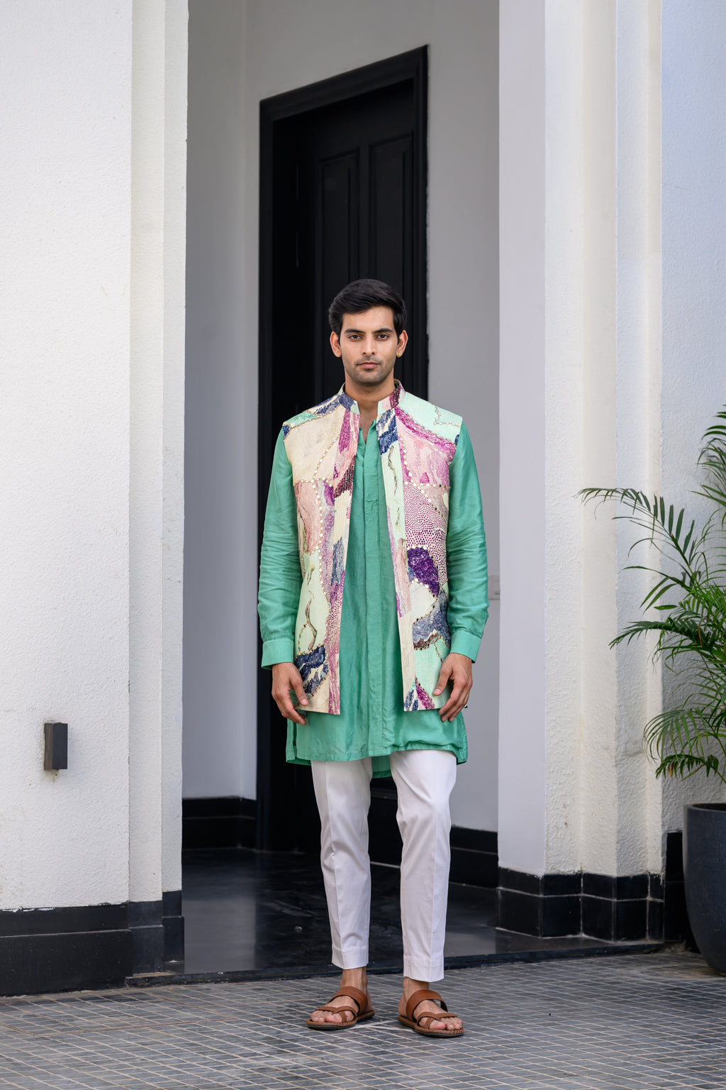 Eden H Half Jacket Paidawn With Pants