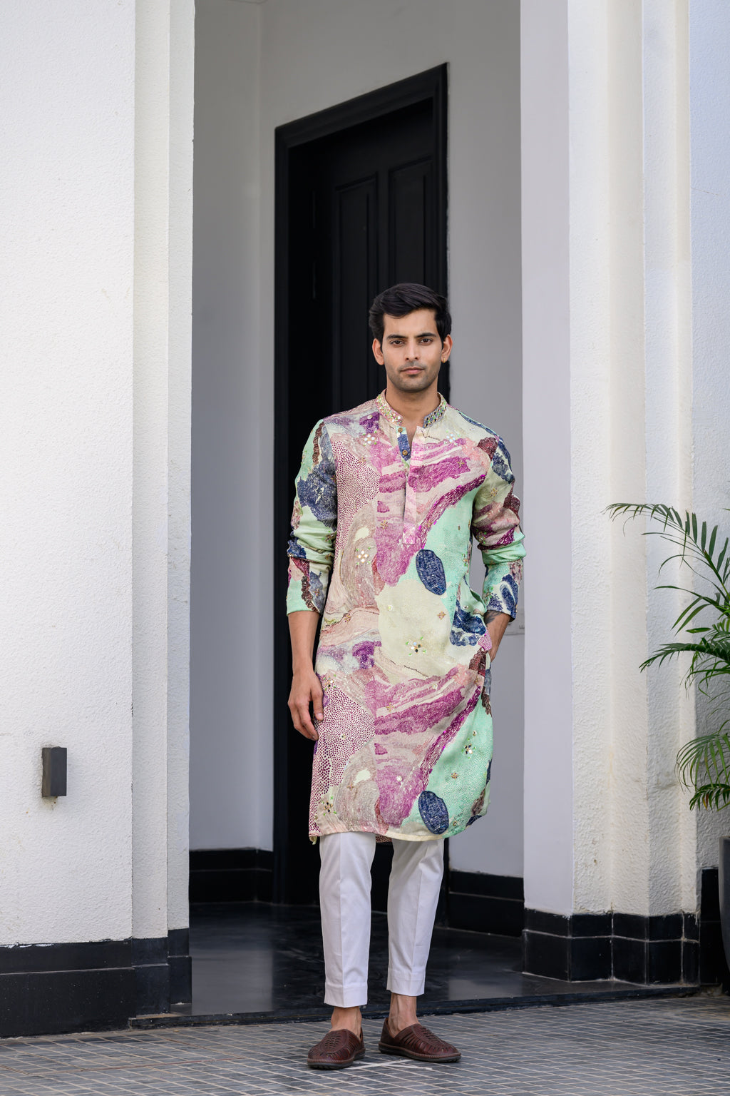 Eden H Kurta Paidawn With Pants
