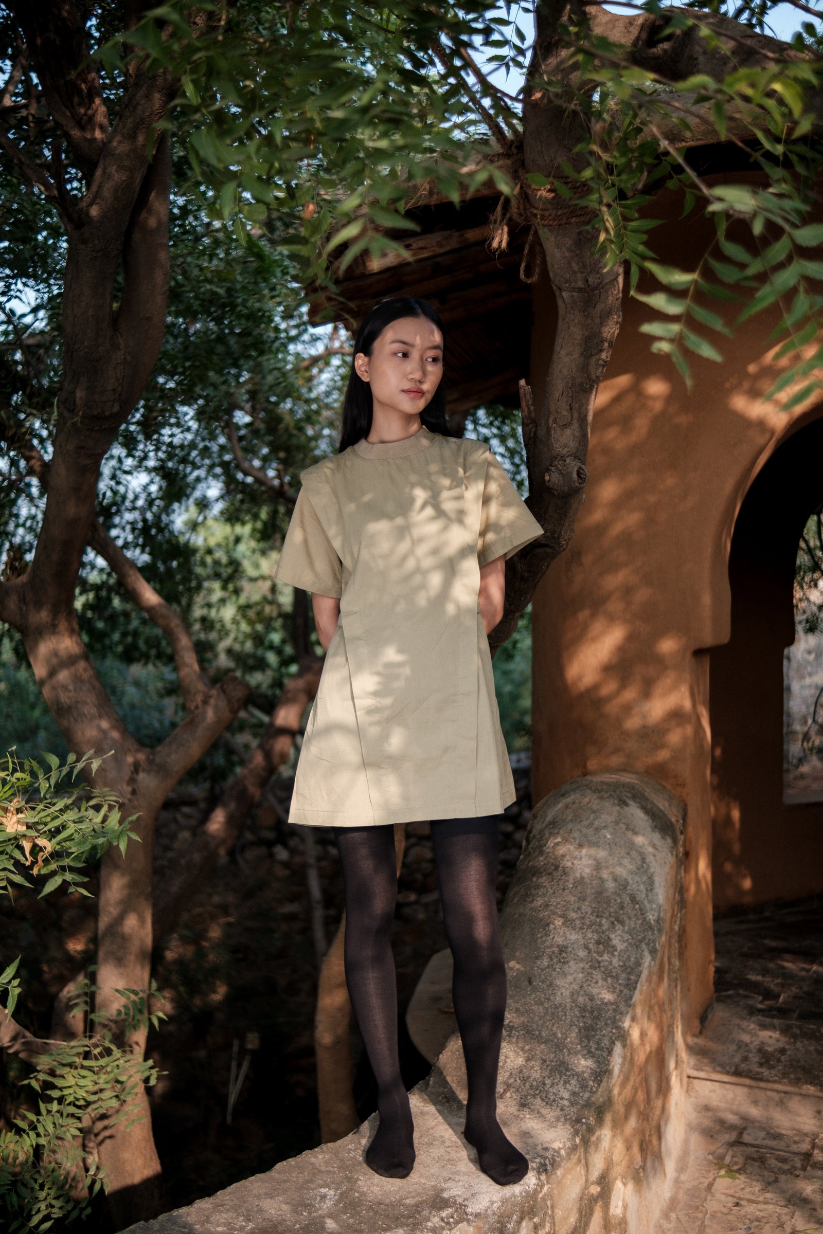 Rory Rib Dress Solid