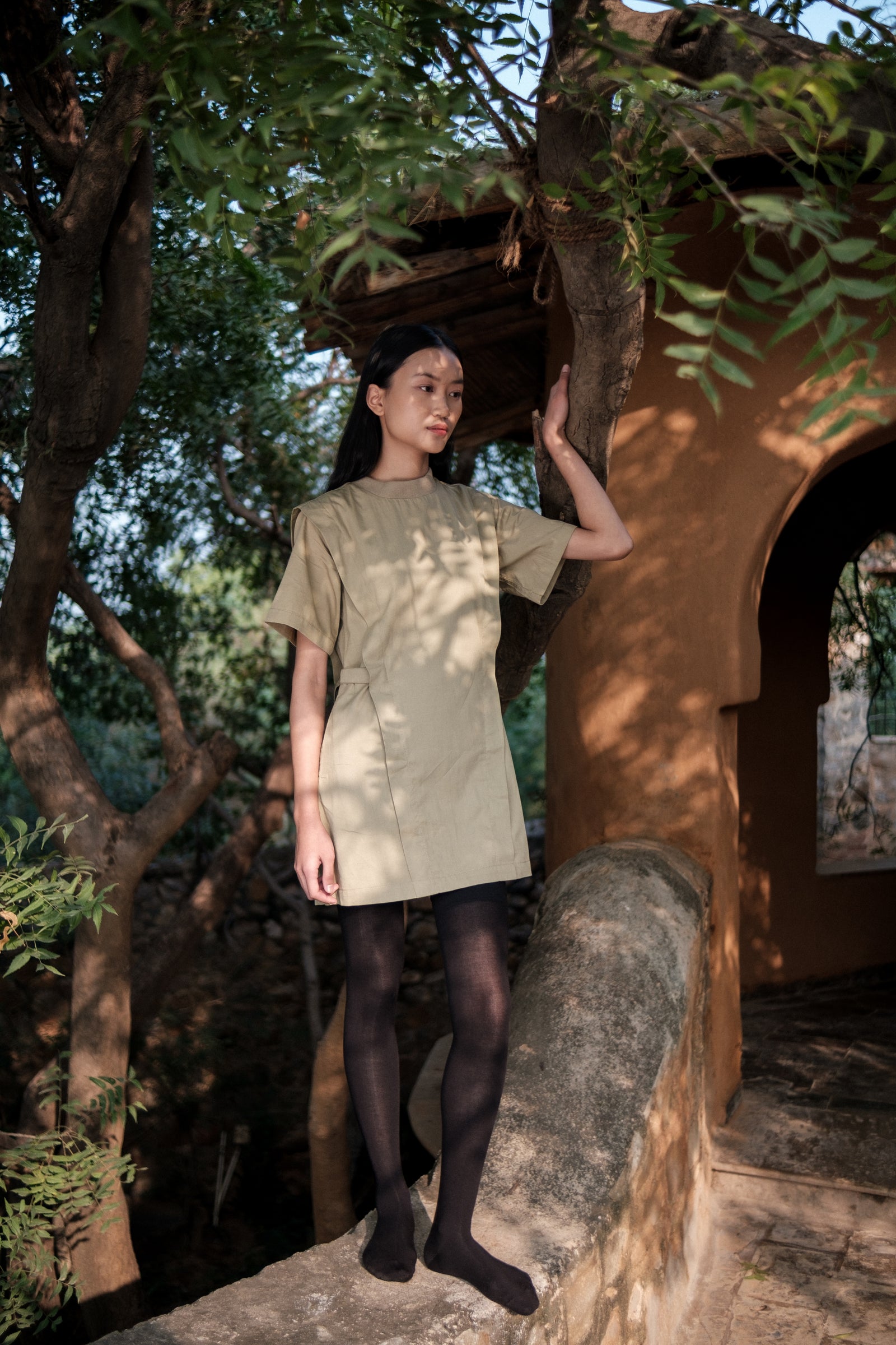 Rory Rib Dress Solid