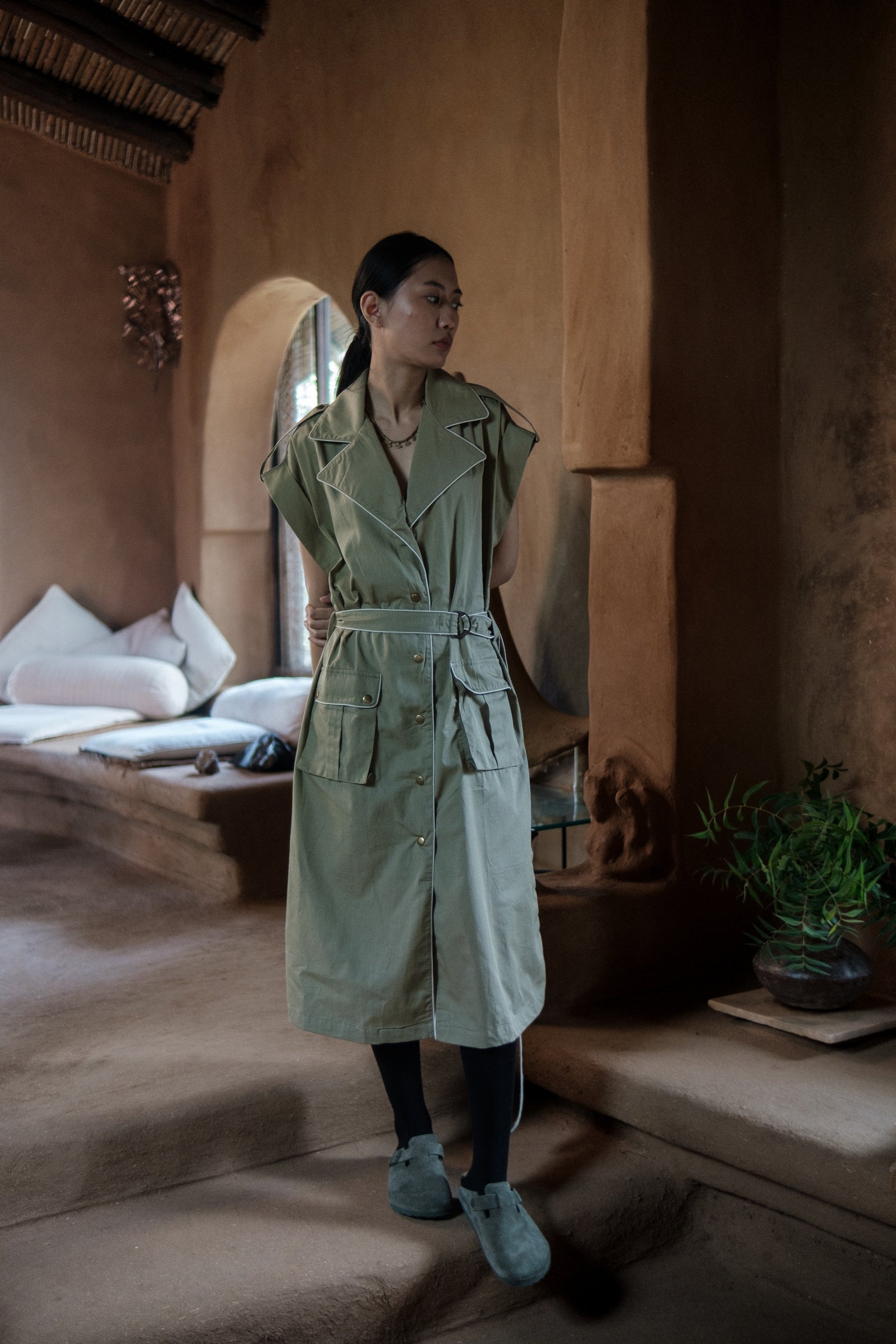 Harajuku Trench Solid