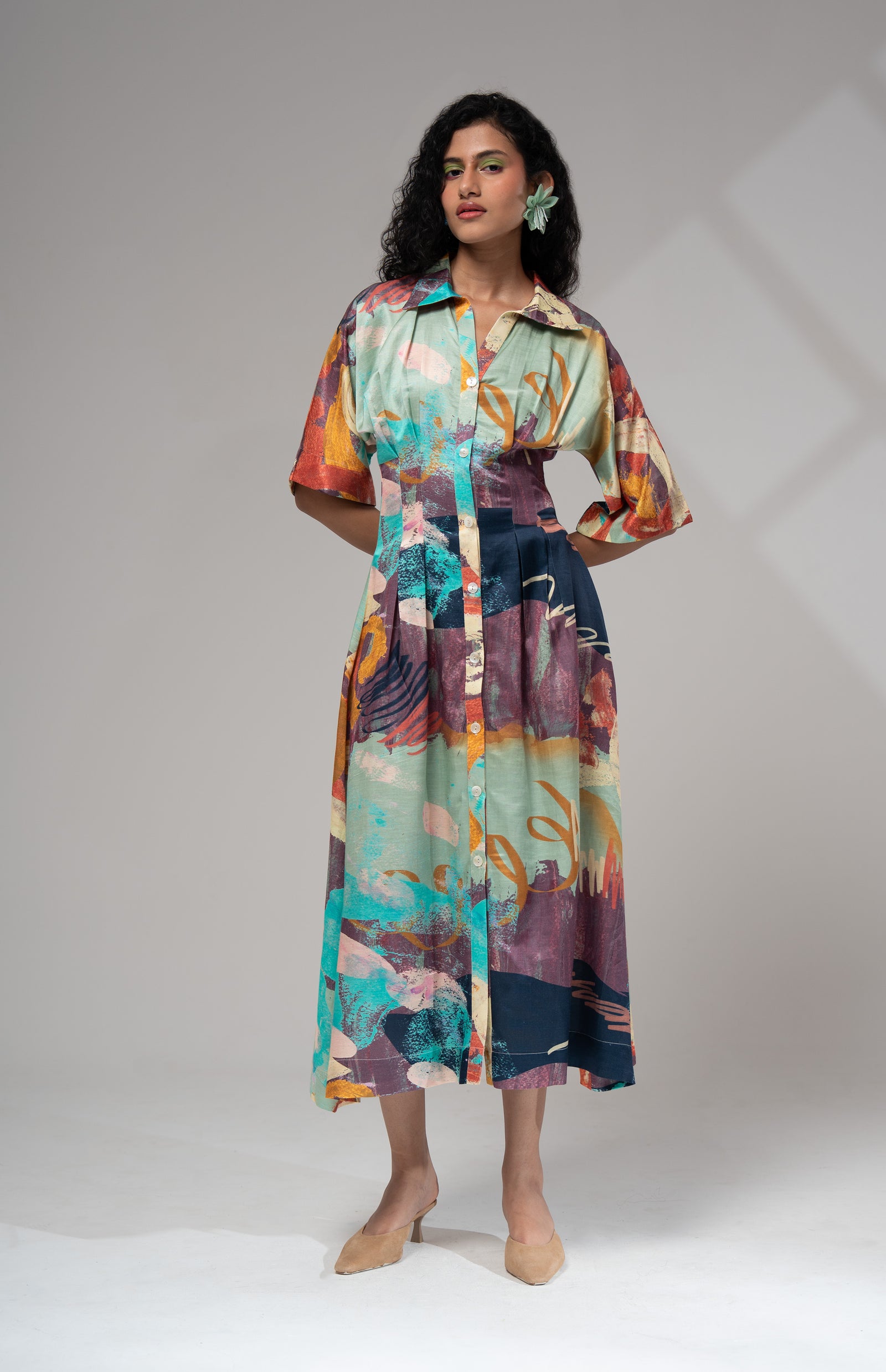 Riva Kimono Dress