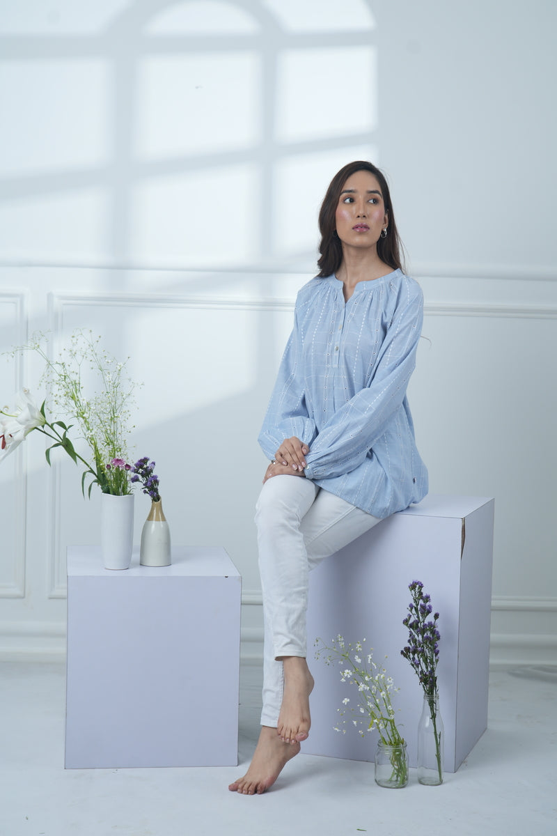 Simple Summer Vibes In Our Cotton Tops With Embroidery